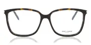 Saint Laurent SL 453 002 Men's Glasses Tortoiseshell Size 56 - Private Health Rebate - Blue Light Block Available