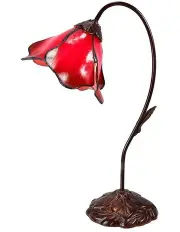 [G&G Bros] Single Lotus Lamp Red