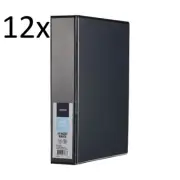 12x J.Burrows Insert Binder A4 3 D-Ring 38mm Blue a box of 12 binders 4 rings