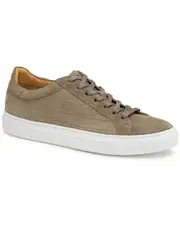 Johnston & Murphy Jake Lace-To-Toe Suede Sneaker