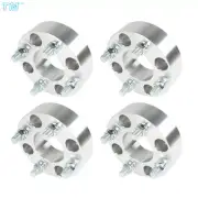 4× 1.5" 4×4 4×101.6 Silver Wheel Spacers 1/2"×20 For EZ Go Golf Carts Club Cars