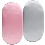 Satin Bassinet Sheet Set 2 Pack Ultra Soft Silk Fit for Rectangle, Hourglass,...