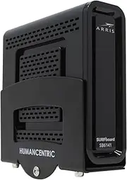 HumanCentric Adjustable Small Device Wall Mount (Wide) Modems, Cable Boxes, DVD Players, Streaming Media Devices Small & Wide