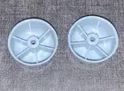 Set of 2 IKEA DETOLF Base Feet 113290 for Glass Cabinet in GREY