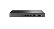 TP-LINK TP-Link ER8411 Omada VPN Router with 10G Ports 1× WAN and 1× WAN/LAN 10GE SFP+, 2× USB 3.0 Ports