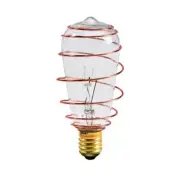 Replacement EDISON Light BULB ONLY~Copper Plated Wire E17 C9 Base Indoor Outdoor