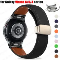 在飛比找蝦皮商城優惠-No Gaps 皮革錶帶適用於三星 Galaxy Watch