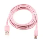 For Galaxy A13/A14/A15 Pink 10ft Long USB-C Cable Charger Cord Power Wire Type-C