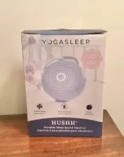 Yogasleep Hushh Portable White Noise Sound Machine For Baby NEW