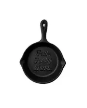 Cast Iron Mini Skillet & Spoon Rest item Faith, Family, Ducks Duck Commander