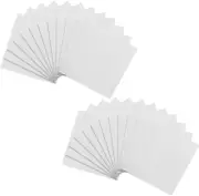 24 Pack Mini Canvas Panels 4X4 Artist Canvas Boards, Double-Wrapped Acid Free Sm
