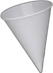 Winco 72501 6 oz Paper Snow Cone Cups 1000 Pieces New / Store Display Inventory
