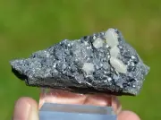 Skutterudite & Calcite 95 grams - Bou Azzer mining district, Morocco