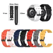 For Samsung Galaxy Watch 5 20MM Silicone Watch Band Sweat-proof Wristband Strap