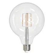 Eglo 7.5W LED E27 Dimmable G125 Round Globe - Clear
