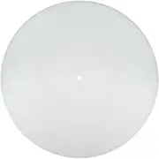 BaotyJie Turntable Platter Mat,Records Pad, Anti Static Help Reduce Noise 12 inch Turntable Mat Silicone for Vinyl Records Players, White