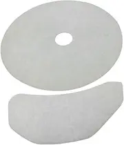 [KICHOUSE] 2Pcs Dryer Filters Set Exhaust Filters for Dryer Efficient Air Intake Filters Kit Compatible with Dryer Exhaust Vents Easy Installation and Replacement