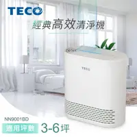 在飛比找HOTAI購優惠-【東元 TECO】3-6坪 HEPA濾網經典高效空氣清淨機