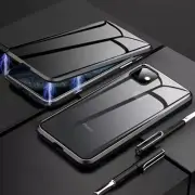 Anti-Peeping Magnetic Tempered Glass Case - iPhone 13 12 11 X XS 8 7 6 SE