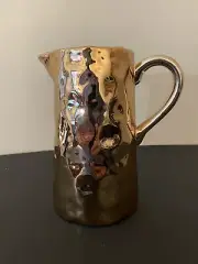 Copper Color Ceramic Pitcher - Home Decor