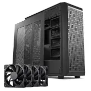 DARKROCK Classico Storage Master Case ATX Computer Case Mid Tower w/ 4x120mm Fan
