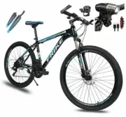 Mountain Bike 21 Speed 26 Inch Wheel High-carbon steel Suspension Fork