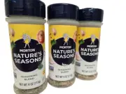 MORTON Nature's Seasons Seasoning Blend, 4oz, Non GMO/Kosher/No MSG, Lot of 3