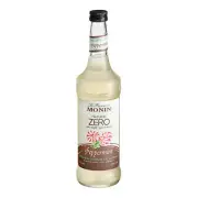 Monin Zero Calorie Natural Peppermint Flavoring Syrup 750 mL 544SYPAD050B