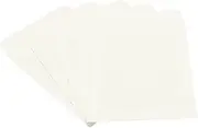 uxcell Full Face Window Envelopes 10 Pack A5 Clear Single Sided for Mailing Statement Photos Catalogs, White