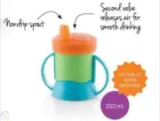 Tupperware Sippy Cup Tumbler Baby Toddler Kid SIP N CARE Green Blue Orange