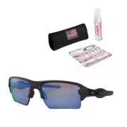 Oakley Flak 2.0 XL Sunglasses (Matte Black Frame/Prizm Deep H2 O Polarized Lens)