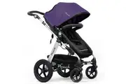 2 IN 1 BABY TODDLER PRAM STROLLER JOGGER ALUMINIUM WITH BASSINET - Purple