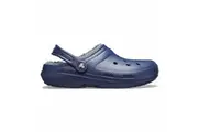 Crocs Classic Lined Clogs - Navy/Charcoal