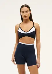 OVERLAND 2 SPORTS BRA IN DARK NAVY, S