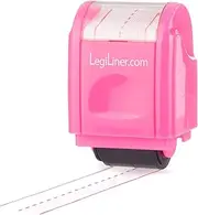 LEGILINER 3/4" Dashed Handwriting line, Rolling, self-Inking Stamp. Handwriting Practice Tool for Teachers/OT’s/Homeschool/Special Ed. Pre-K/Kindergarten/1st Grade Size. (Shaded 3/4)