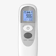 Mother’s Choice Touch-Free Forehead Thermometer: Fast 1-Second Accurate Reading with Fever Alert, Night Mode - Suitable for Babies, Children, and Adults, Measures Forehead, Food & Water Temperature
