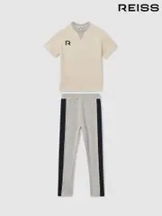Reiss Ivory Temi 13-14 yrs Leggings and T-Shirt Set (E52447) | $140