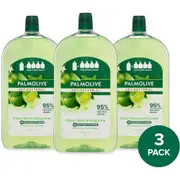 Palmolive Antibacterial Liquid Hand Wash Soap 3L (3 x 1L packs)