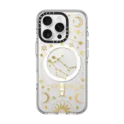 iPhone 16 Pro Clear Case MagSafe Compatible zodiac star sign : gemini