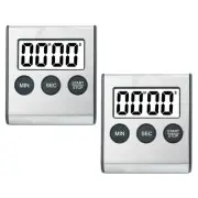 2pcs Kitchen Timer Digital Timer Kitchen Timer Stopwatch Digital Timer with8420