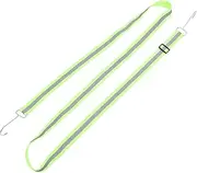 GLEAVI Car Cover Protection Reflective Tape for Dog Leashes Safety Tape for Clothing Accessories Weatherproof Reflective Tape for Rain Gear Safety Fabric Webbing Green Elastic Fabric
