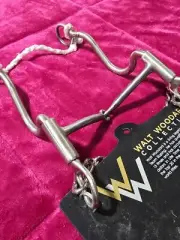 Walt Woodard Roper Collection Thin Shank Snaffle Bit LEVEL 3