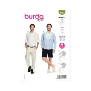 NEW Burda 5895 Men's Shirt Pattern By Spotlight