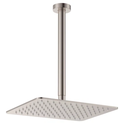 Fienza Tono Shower Head & Ceiling Arm Brushed Nickel 411129BN-C SEND AN OFFER!!