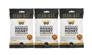 3 x Berringa Australian Manuka Honey Lozenges x 30 Pcs Lemon & Menthol 150g