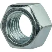 7/16"-14 Finished Hex Nuts Zinc Plated Steel Grade 2 Qty 1000