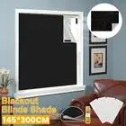 Blackout Curtains for Bedroom 118 x 57 Inches Portable DIY Window Blinds·-