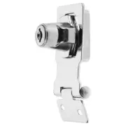 1 Set Keyed Hasp Lock Latch With Key For Cabinet Twist Knob Cabinet Knob Lock