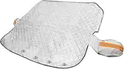 MUELODSIC 1Pc Durable Car Snow Cover Windshield Sunshade Protector for Winter Snow and Summer Sun Convenient Design Frost and UV Shield for Vehicles