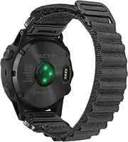 Compatible With Garmin Watch Band,For Fēnix/Instinct/Tactix/Vivoactive/Approach/MARQ/Quatix/D2/Forerunner/Enduro Series Smartwatch Replacement Band,Garmin Nylon Sport Strap